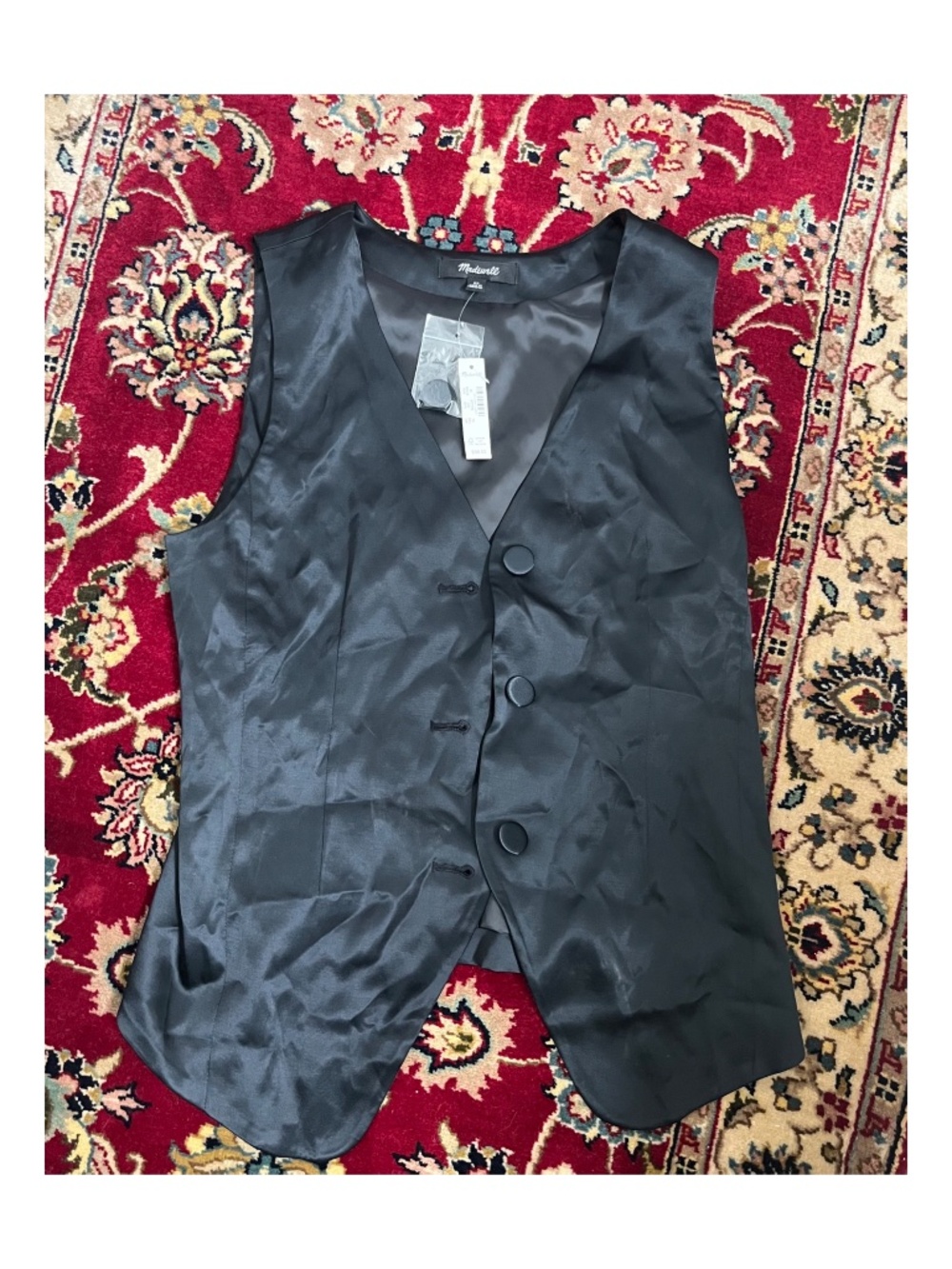 Madewell Tuxedo Vest